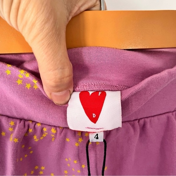 Fresh Dinosaurs pink girl’s skirt. 100% organic cotton. Made in Spain - Picture 5 of 5